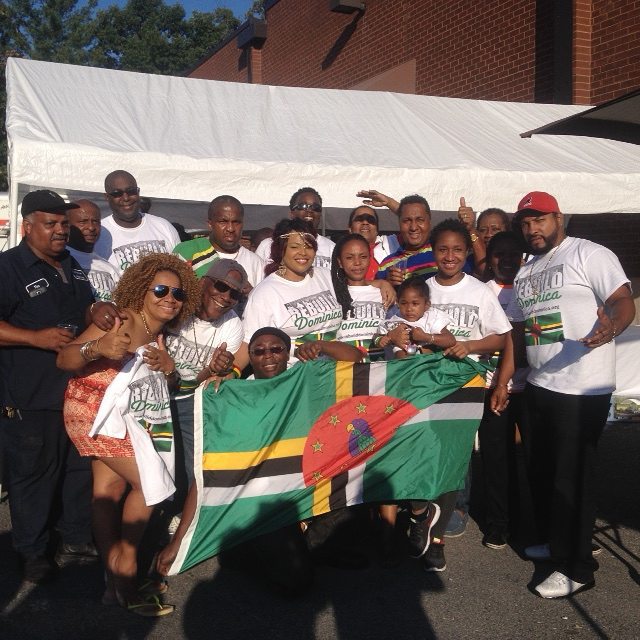 Caribbean Cargo DC team at a 2015 fundraiser supporting relief for Dominica